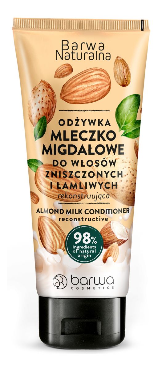 Odżywka Mleczko migdałowe do włosów zniszczonych i łamliwych