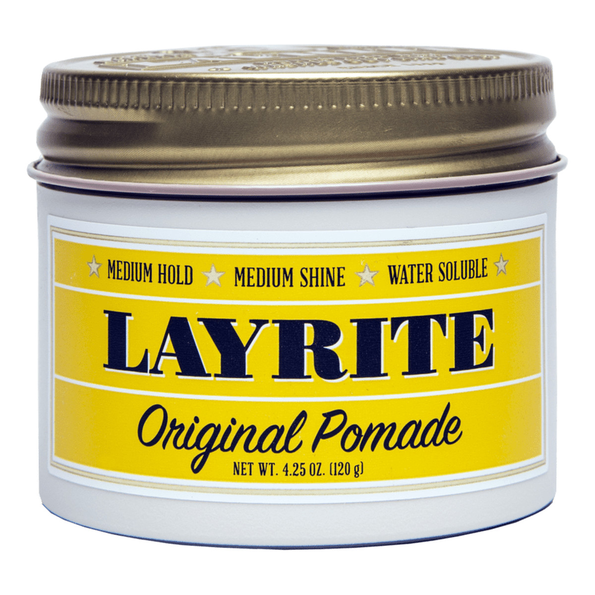 Layrite Pomada Original o średnim utrwaleniu do włosów dla mężczyzn 120g