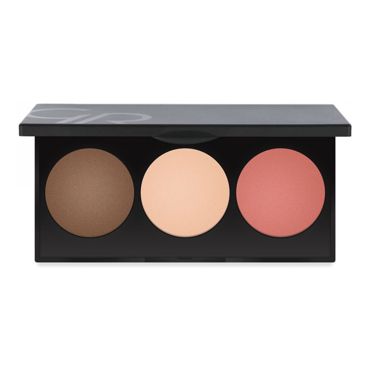 Golden Rose Metals Sculpting Palette Metaliczna paleta do modelowania twarzy 3w1 13g