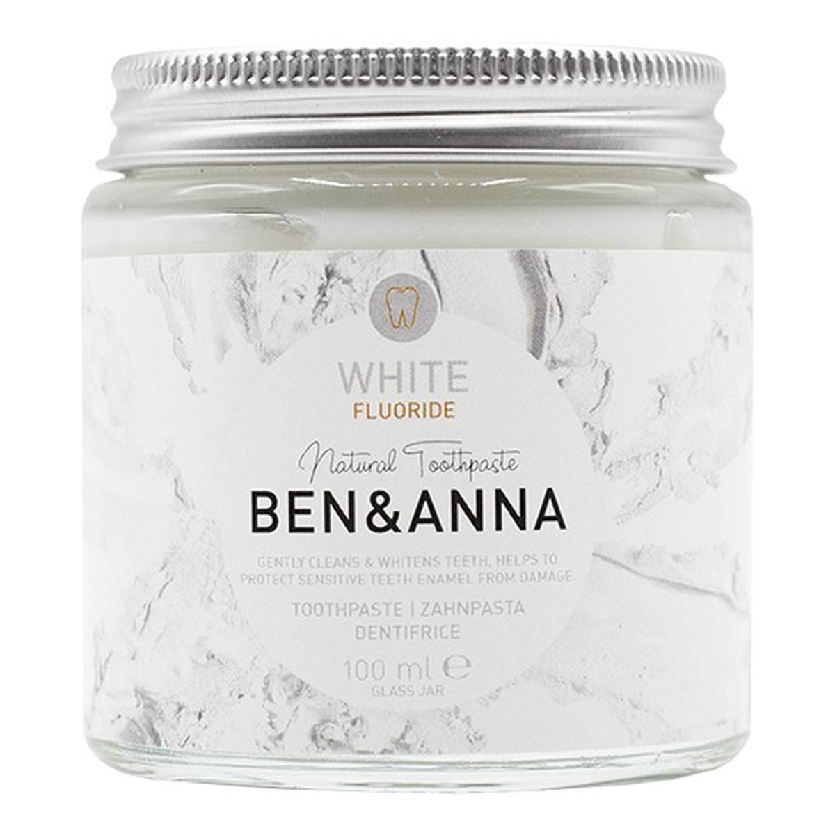 Ben&Anna Naturalna wybielająca pasta do zębów 100ml