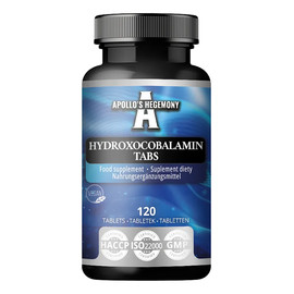 Hydroxocobalamin Tabs Suplement diety 120 tabletek