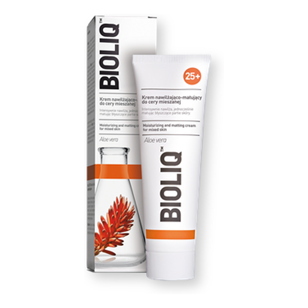 Bioliq Krem nawilżająco - matujący do cery mieszanej 25+ 50ml