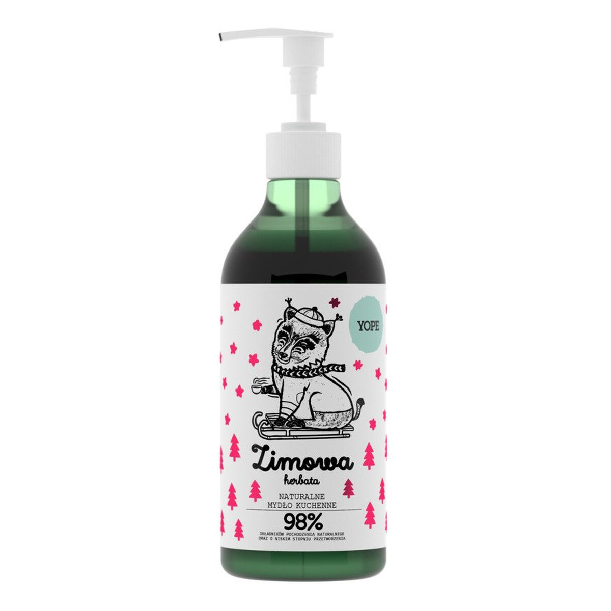 Yope Moisturising Liquid Soap Zimowa Herbata Kuchenne Mydło do Rąk 500ml