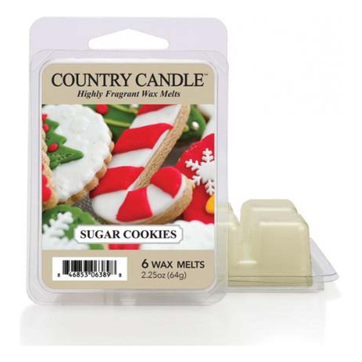 Country Candle Wax wosk zapachowy "potpourri" sugar cookies 64g
