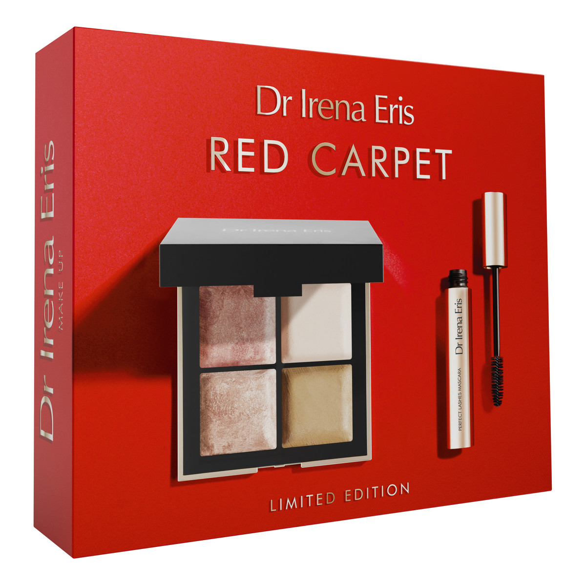 Dr Irena Eris Red Carpet Zestaw Hybrid Face and Eye Palette Limited 20 g + Perfect Lashes Mascara Tusz do rzęs 9 ml