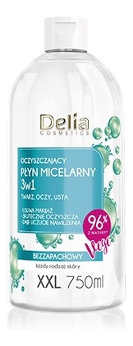 Cosmetics oczyszczający płyn micelarny 3w1 xxl