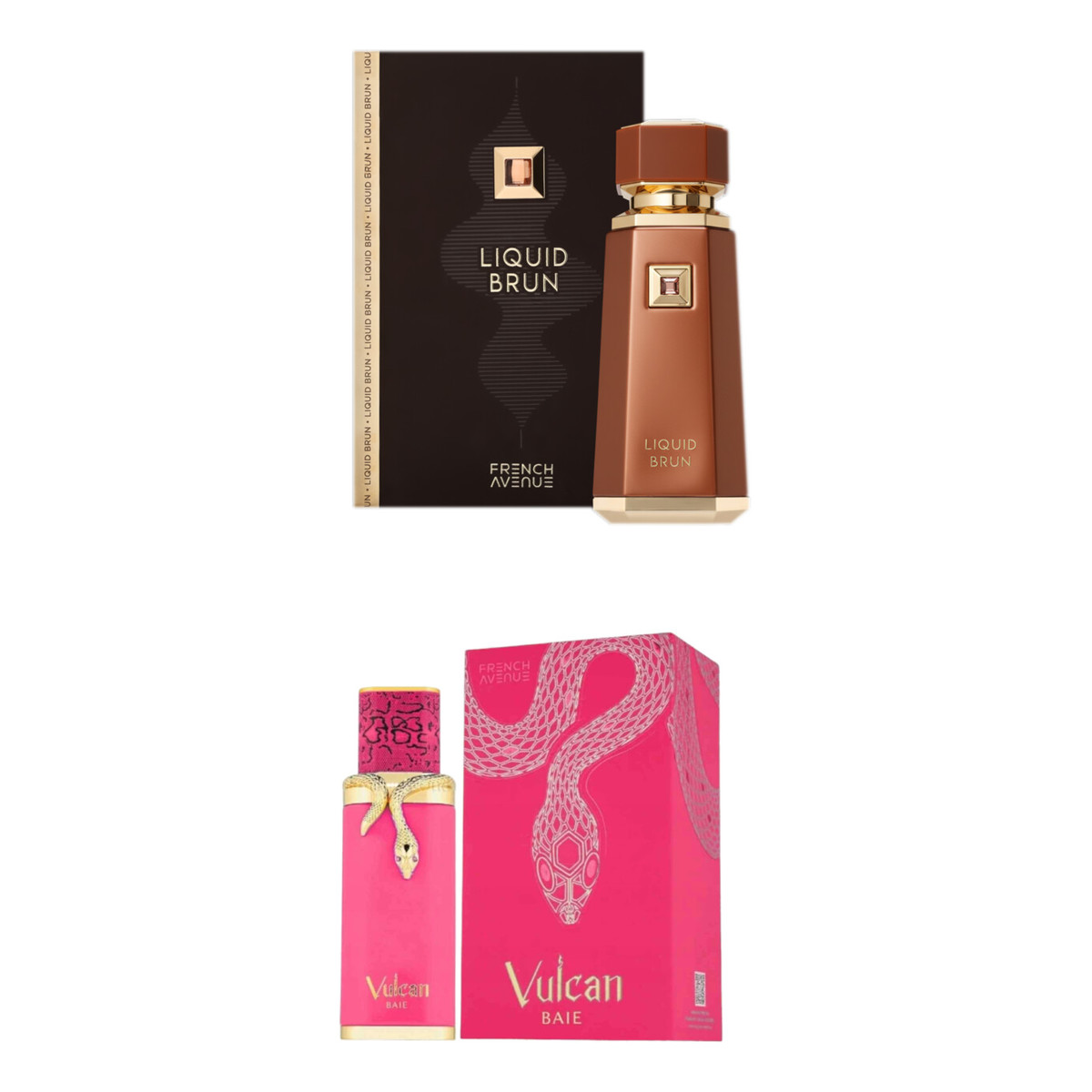 French Avenue Wody perfumowane Liquid Brun + Vulcan Baie 2x100ml