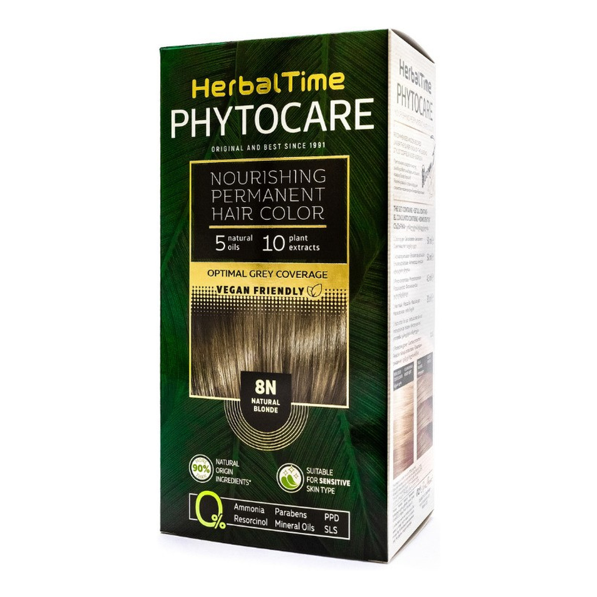 Herbal Time Phytocare Farba do włosów naturalna