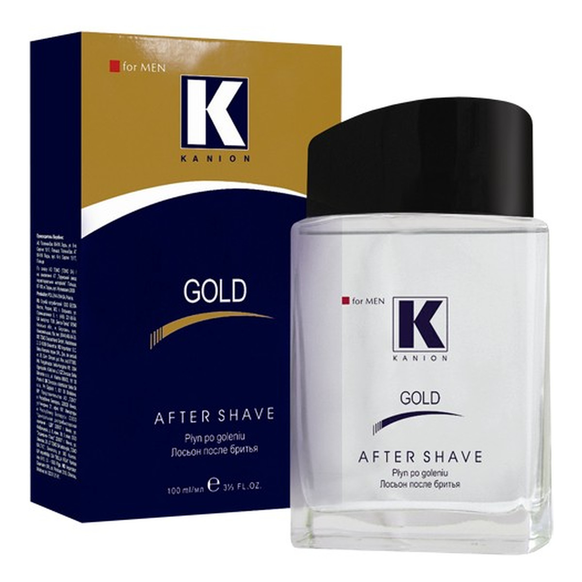 Kanion Gold For Men Płyn Po Goleniu 100ml
