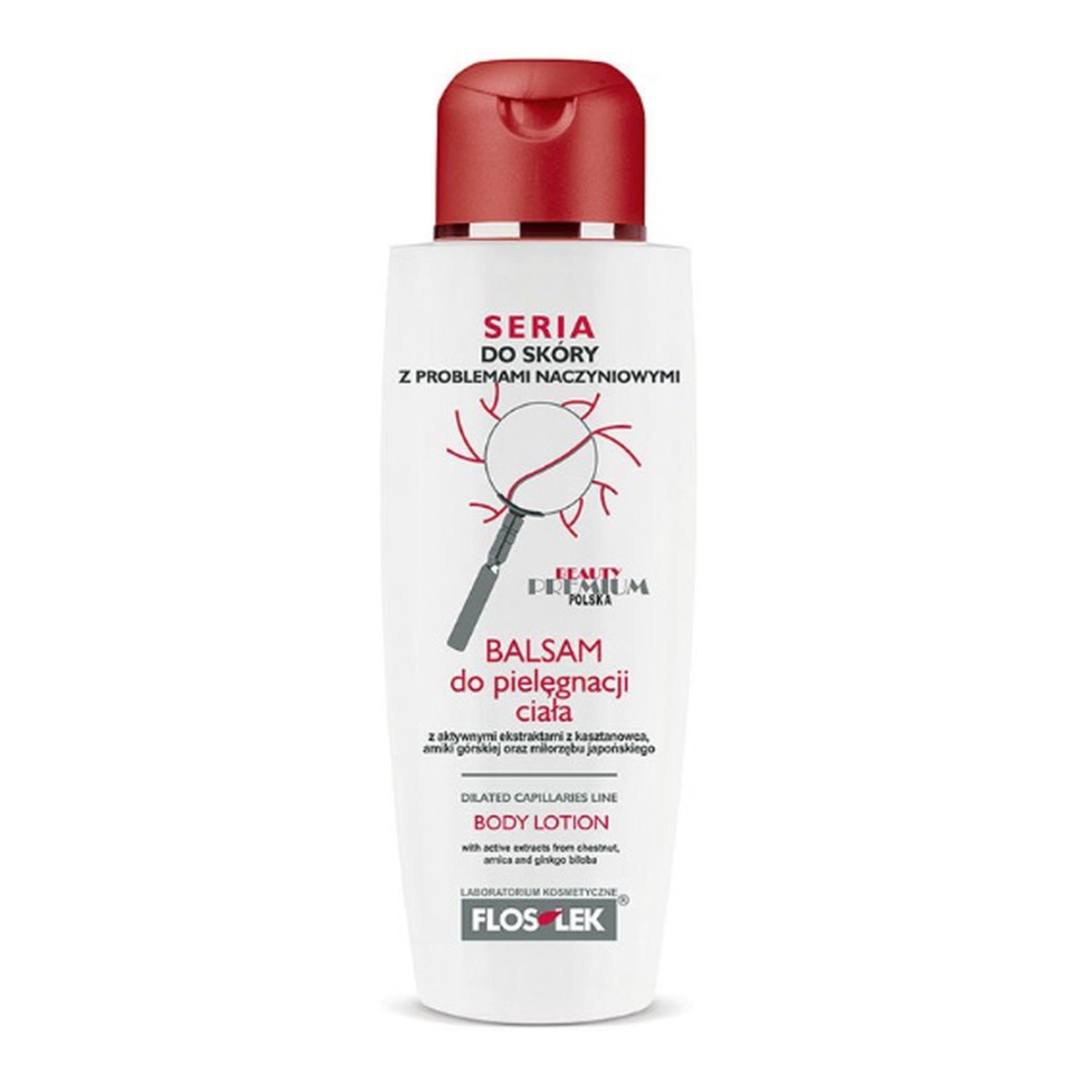 FlosLek Do Skóry z Problemami Naczyniowymi Laboratorium Balsam Do Pielęgnacji Ciała 200ml