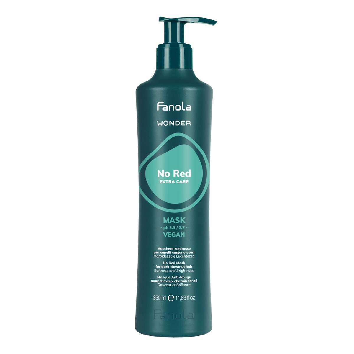Fanola Wonder no red extra care maska neutralizująca czerwone tony 350ml