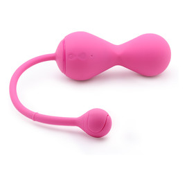 Smart kegel master balls wibrator do ćwiczeń mięśni kegla sterowany aplikacją pink