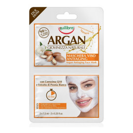 arganowa przeciwstarzeniowa maseczka do twarzy 2x7,5ml