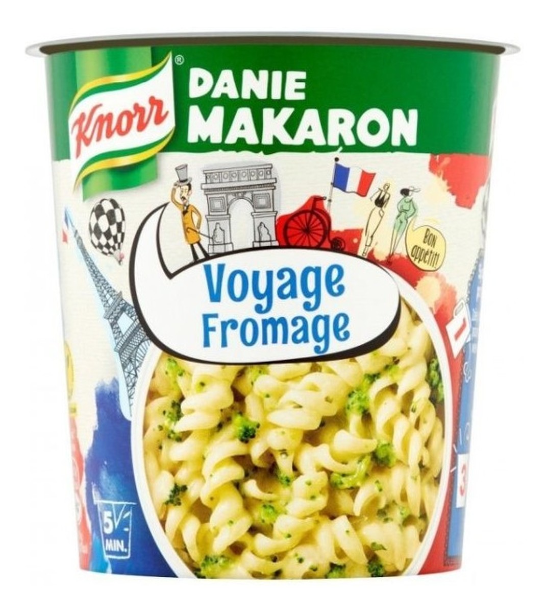 Danie Makaron Voyage Fromage