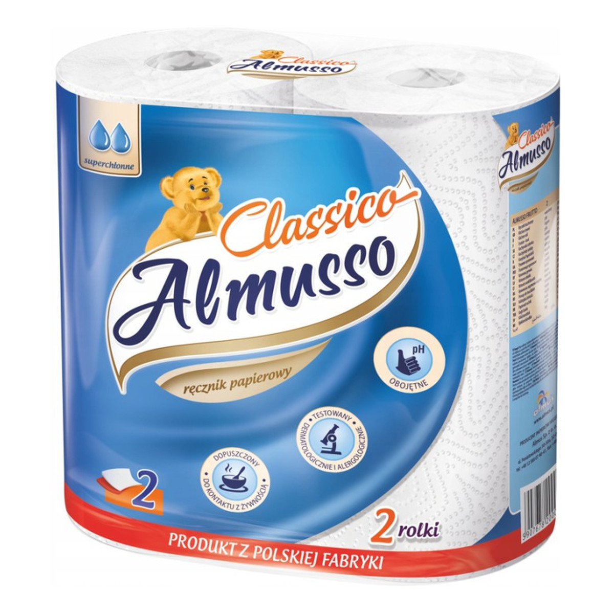 Almusso Classico Ręcznik Papierowy 2-Warstwowy 1op.-2szt.