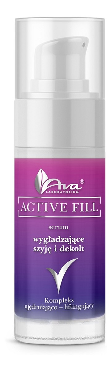 Active fill serum wygładzające szyję i dekolt