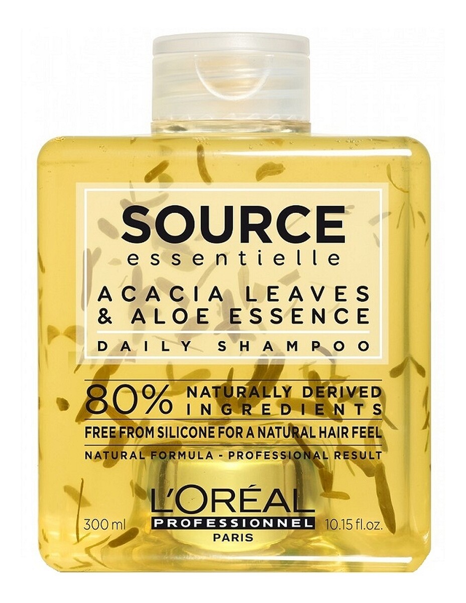 naturalny szampon do użytku codziennego z Liściem Akacji i Esencją z Aloesu