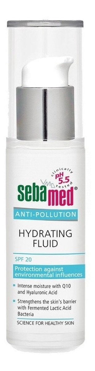 Anti-Pollution Hydrating Fluid Żel nawilżający do twarzy SPF20