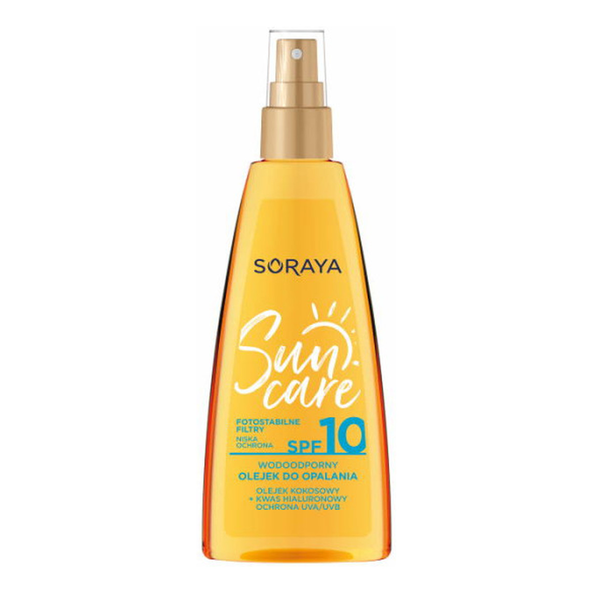 Soraya Sun Care SPF 10 Wodoodporny olejek do opalania 150ml