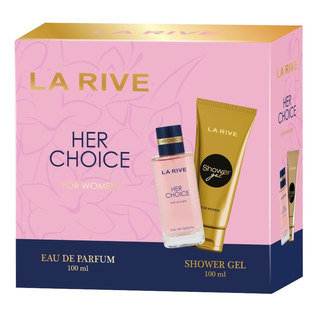 La Rive Her Choice Zestaw prezentowy Woda perfumowana + żel pod prysznic