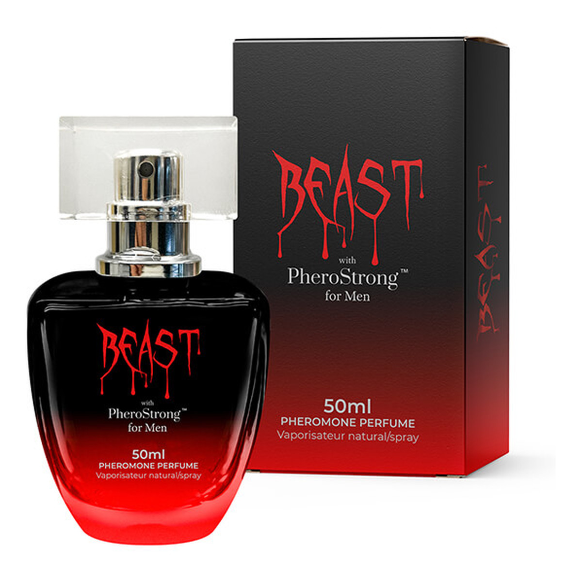 Pherostrong Beast For Men Pheromone Perfume Perfumy z feromonami dla mężczyzn spray 50ml