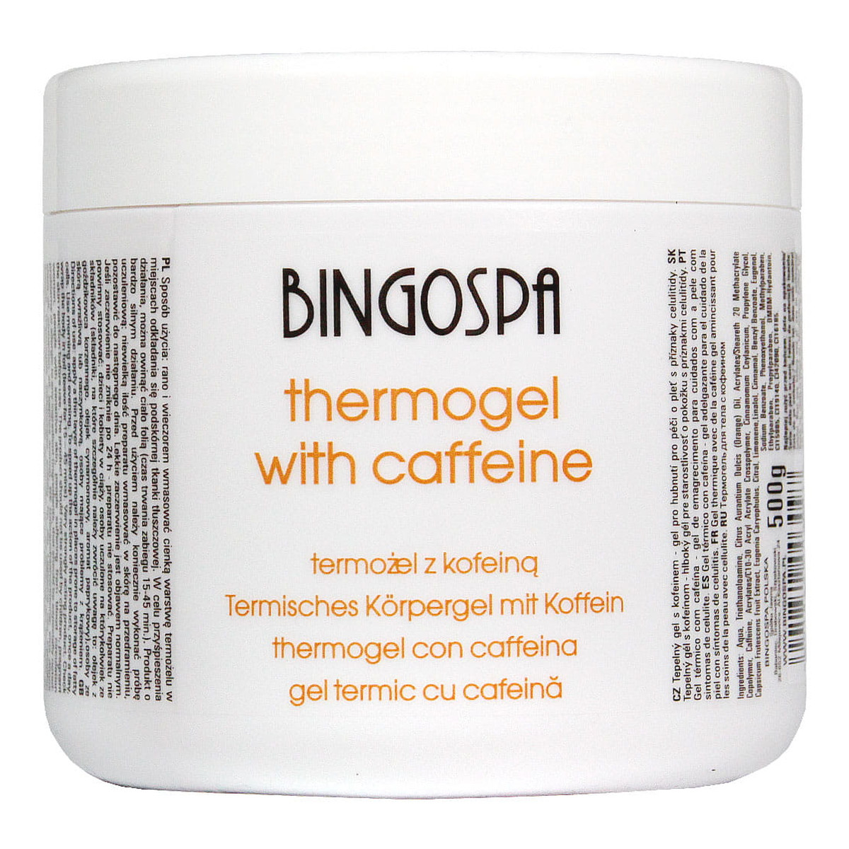 BINGOSPA Termożel z kofeiną 500g