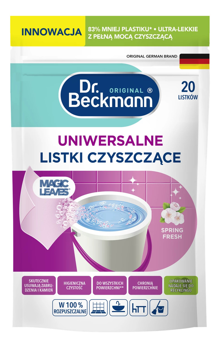 Listki czyszczące uniwersalne spring fresh