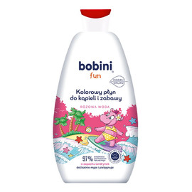 Fun kolorowy płyn do kapieli i zabawy różowa woda