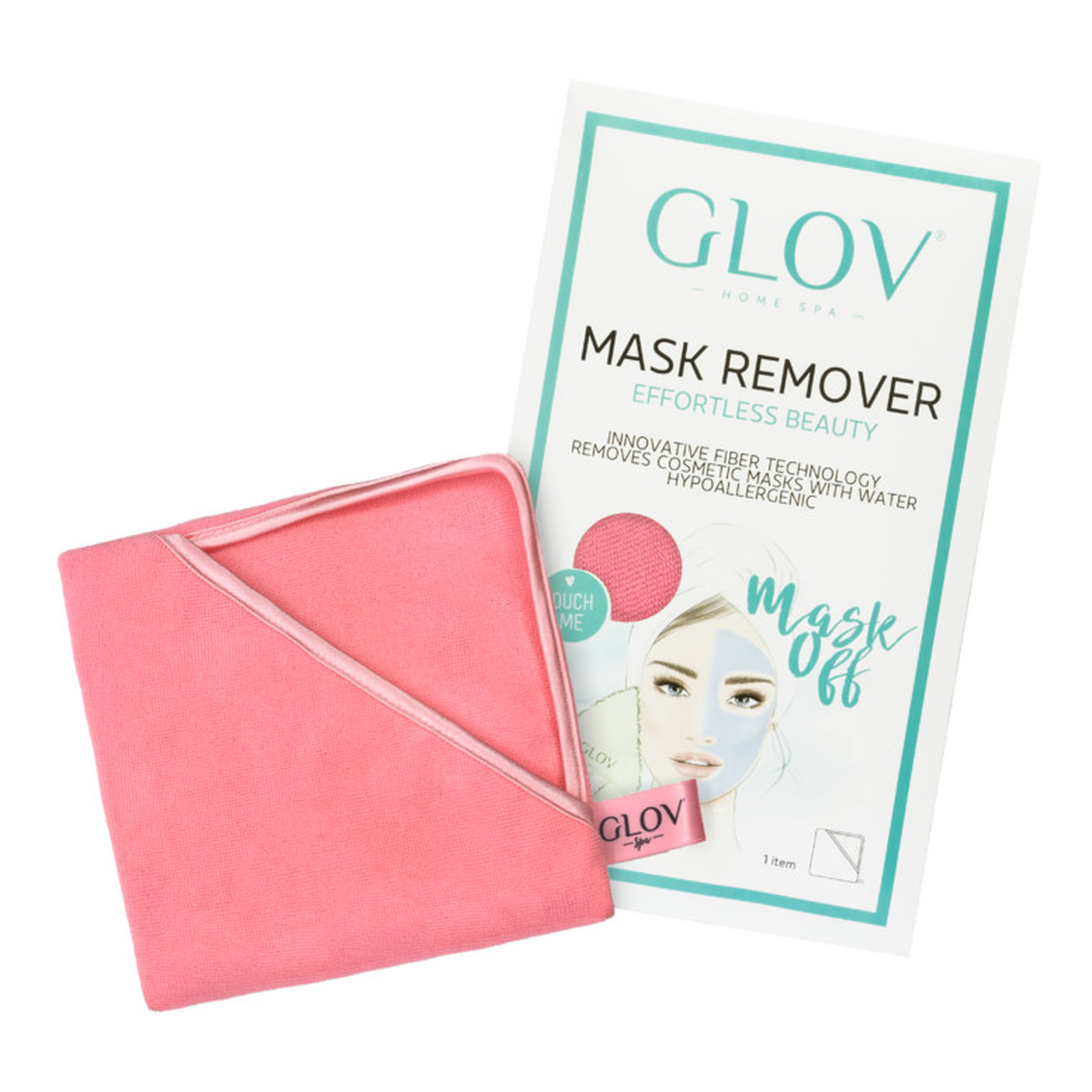 Glov Mask Remover Effortless Beauty Rękawiczka do zmywania masek kosmetycznych