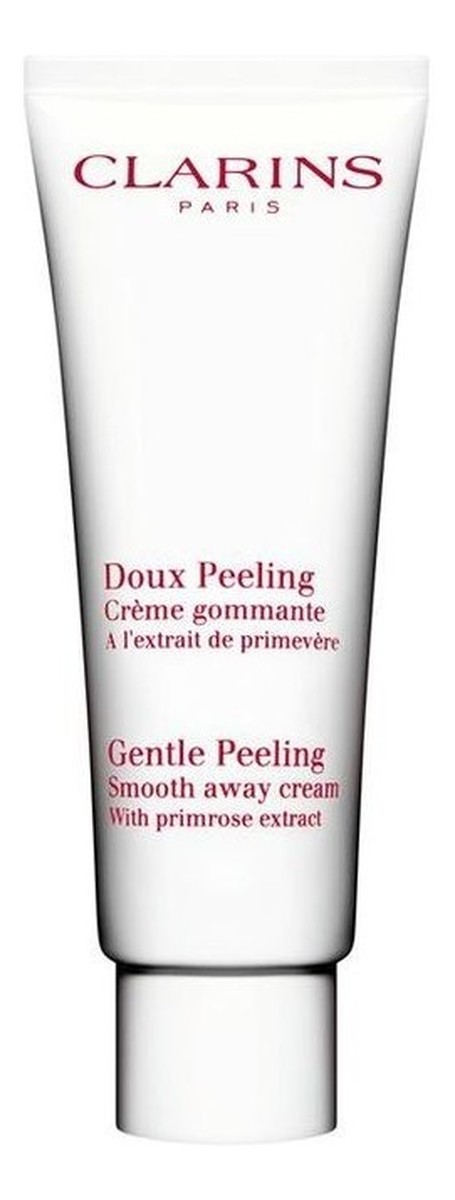 peeling kremowy z naturalną glinką