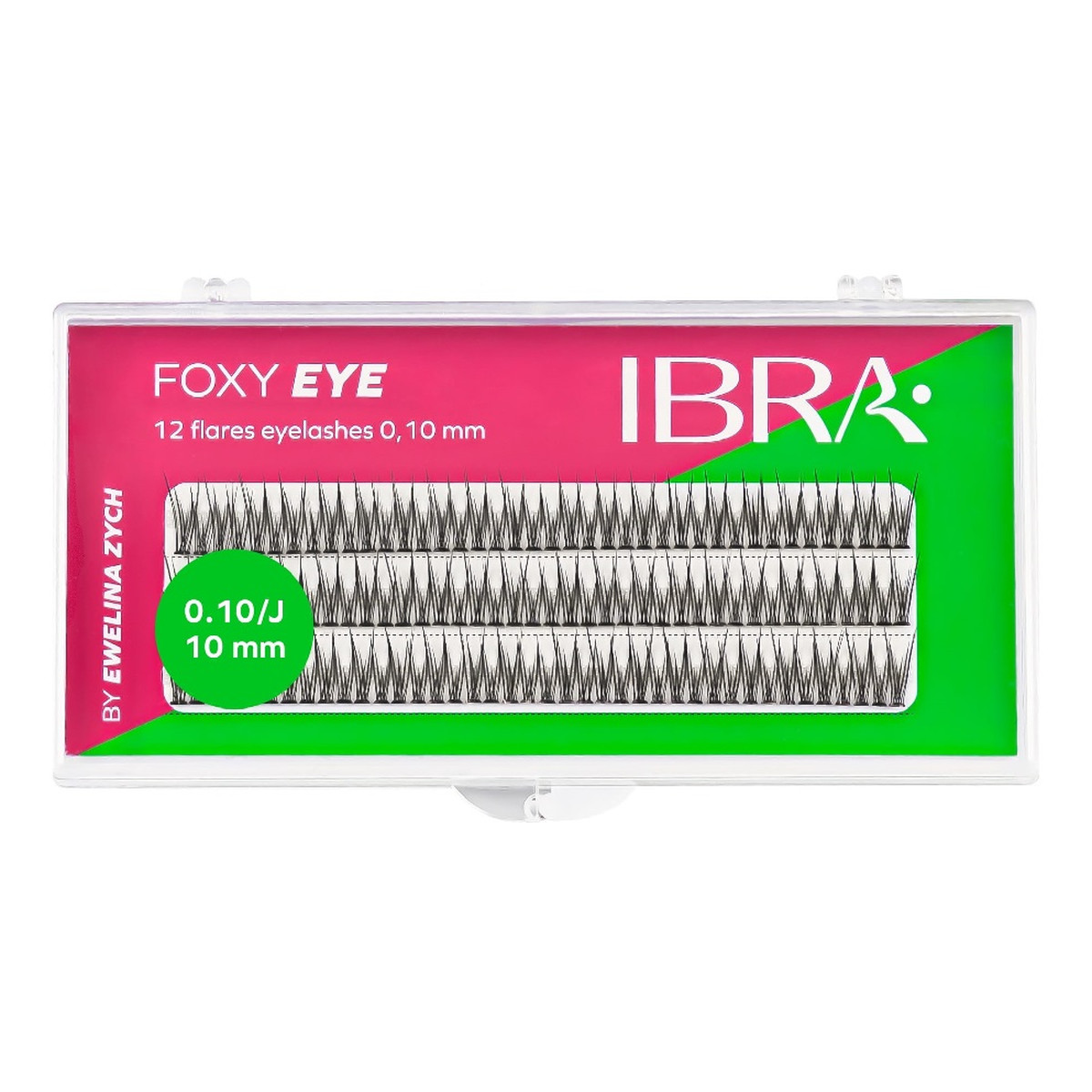Ibra Foxy eye kępki rzęs 10mm 120szt.