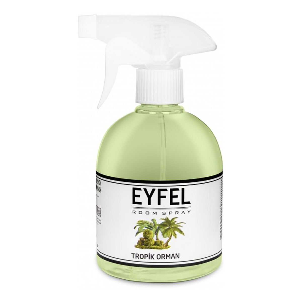 Eyfel Las Tropikalny Dyfuzor zapachowy z patyczkami 120ml + Odświeżacz w sprayu 500ml