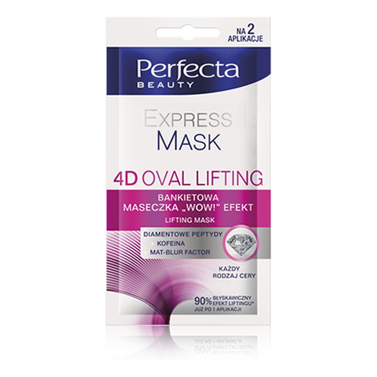 Perfecta Beauty Express Mask Bankietowa Maseczka „WOW!” Efekt