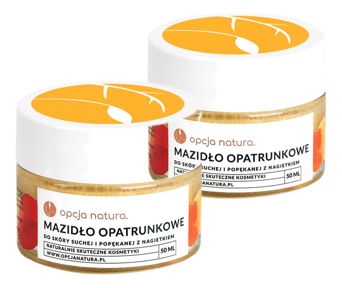 Mazidło opatrunkowe do skóry suchej i popękanej z nagietkiem 2x50ml