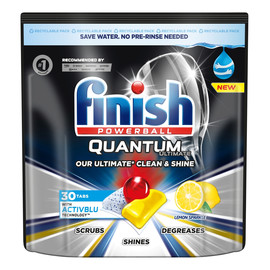 Quantum ultimate kapsułki do zmywarki 30szt lemon
