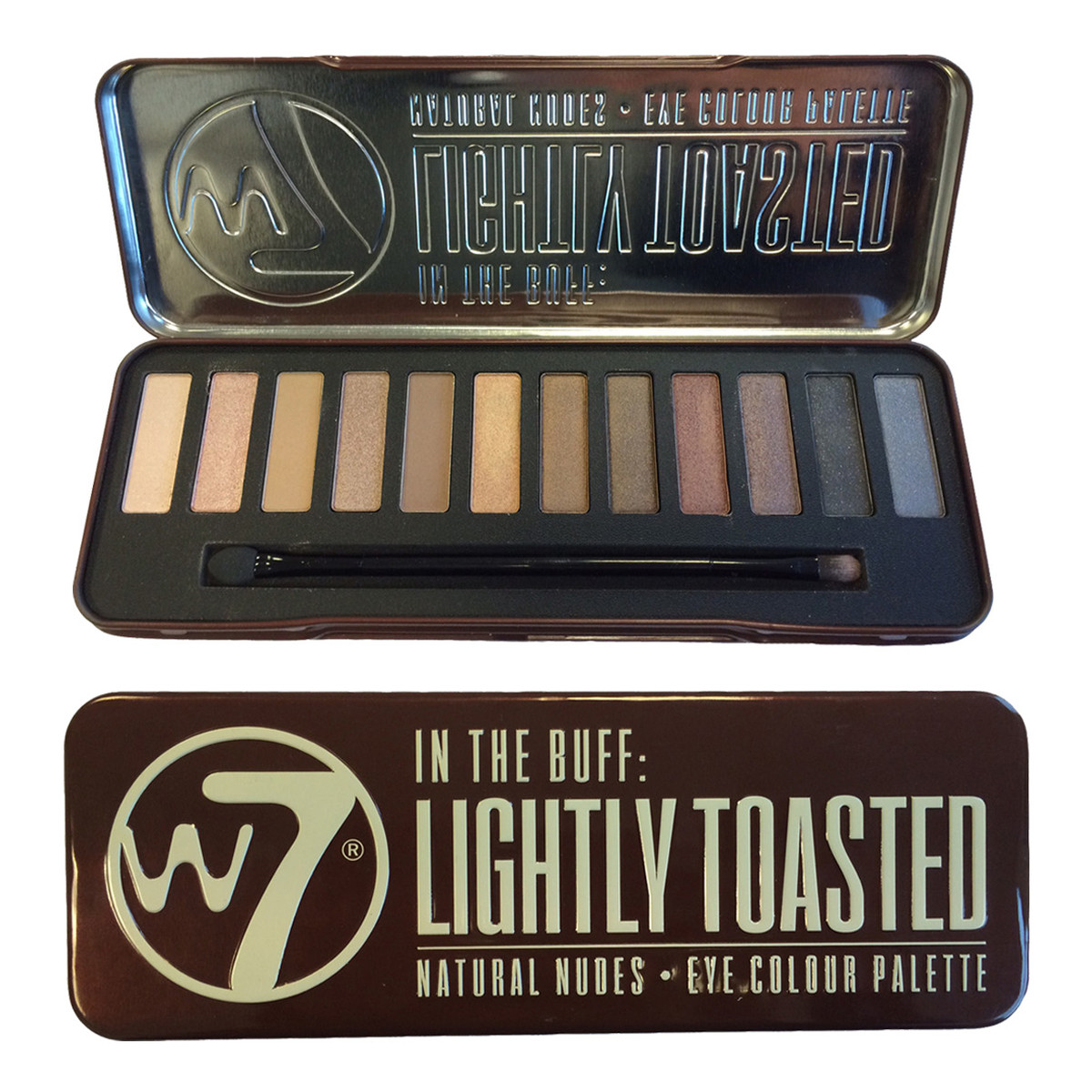 W7 Lightly Toasted In The Buff Paleta 12 Cieni Do Powiek 15g