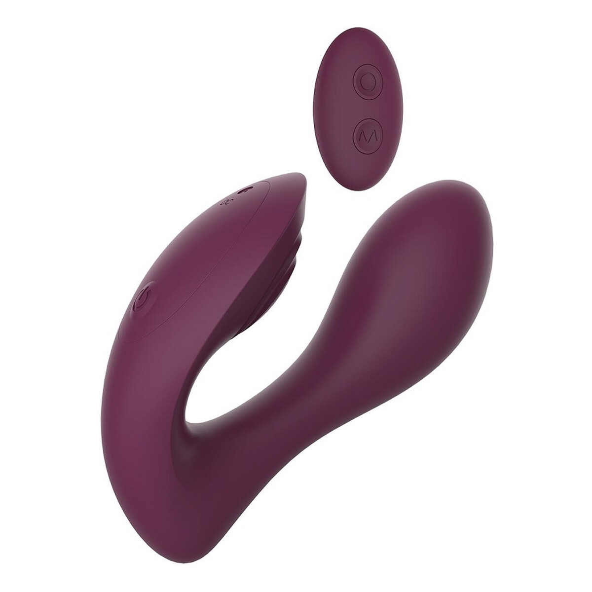 Dream Toys Essentials ultra dual vibe podwójny wibrator z pilotem purple