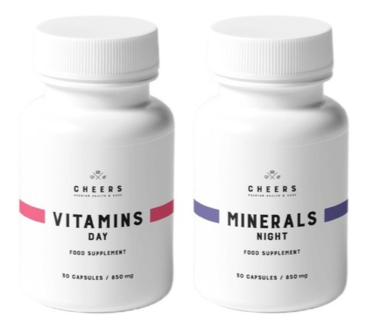 Zestaw minerals night suplement diety 30 kapsułek + vitamins day suplement diety 30 kapsułek