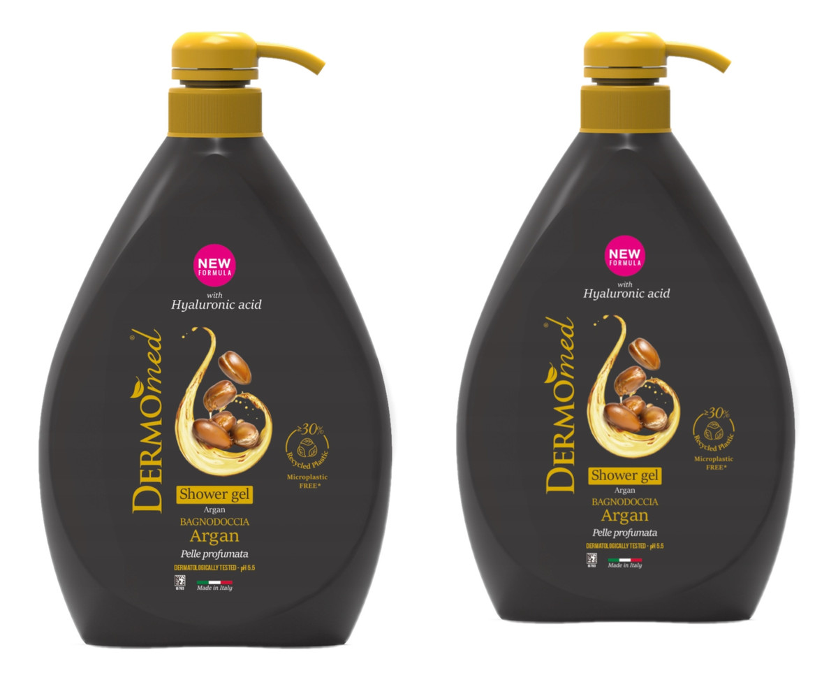 Żel pod prysznic olej arganowy 2x1L