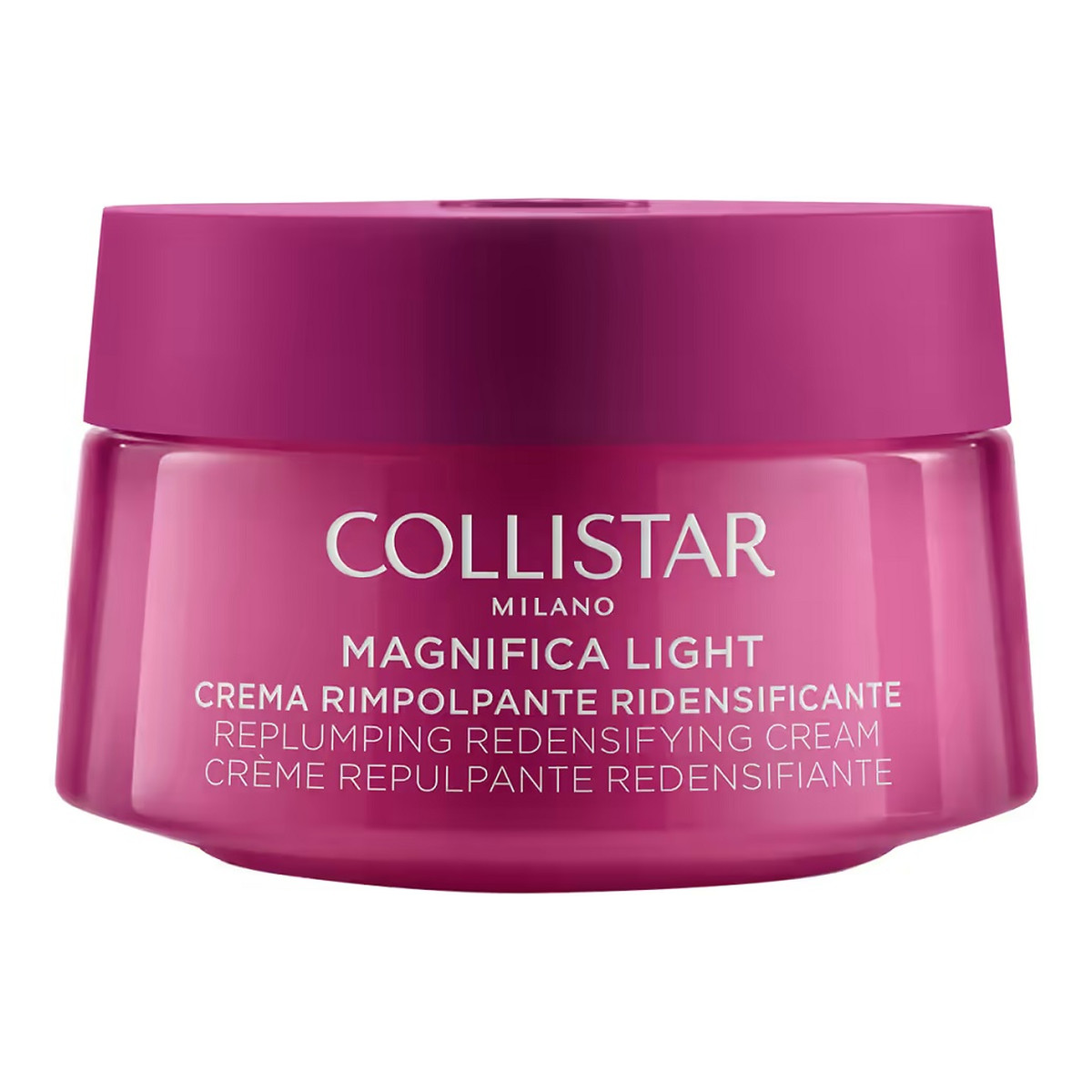 Collistar Magnifica Light Replumping Redensifying Cream lekki Krem ujędrniająco-zagęszczający do twarzy i szyi 50ml