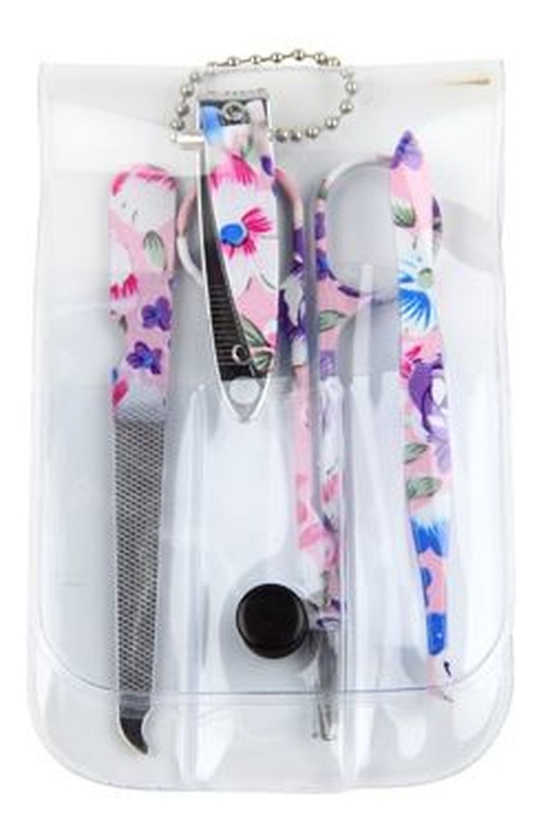 Komplet do manicure kieszonkowy w etui