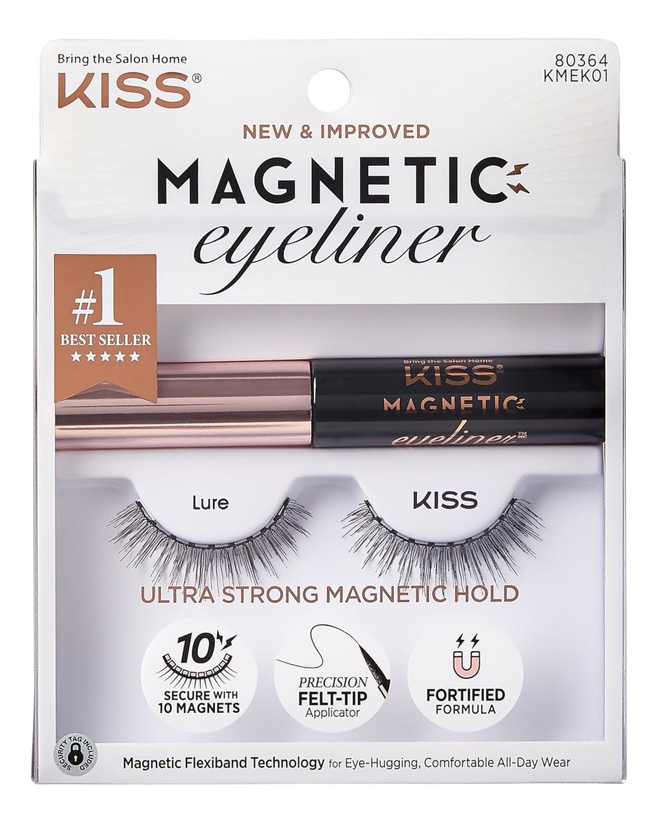 Zestaw Lure Rzęsy magnetyczne + eyeliner