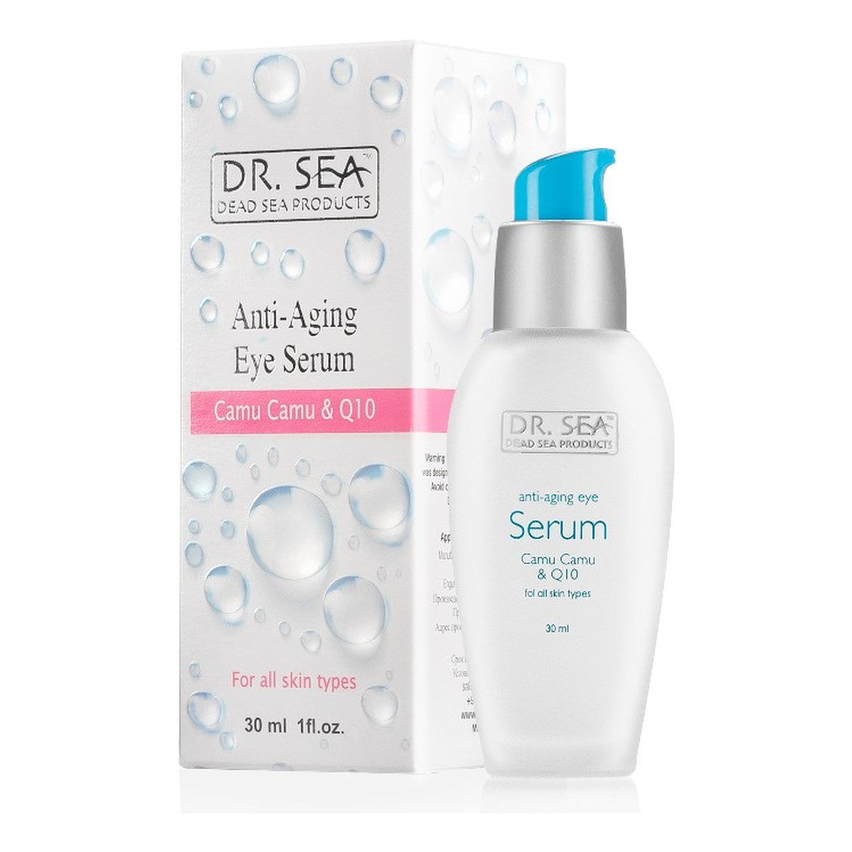 Dr. Sea Serum pod oczy Anti-age oczy z camu-camu i Q10 30ml