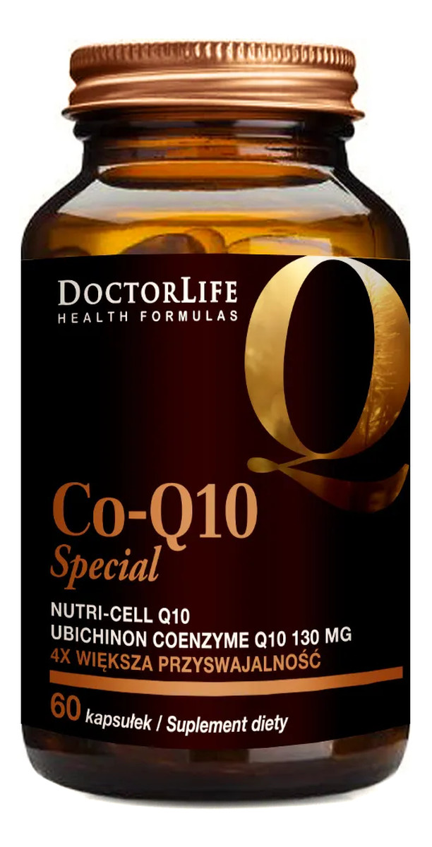 Co-Q10 Special koenzym Q10 w organicznym oleju kokosowym suplement diety