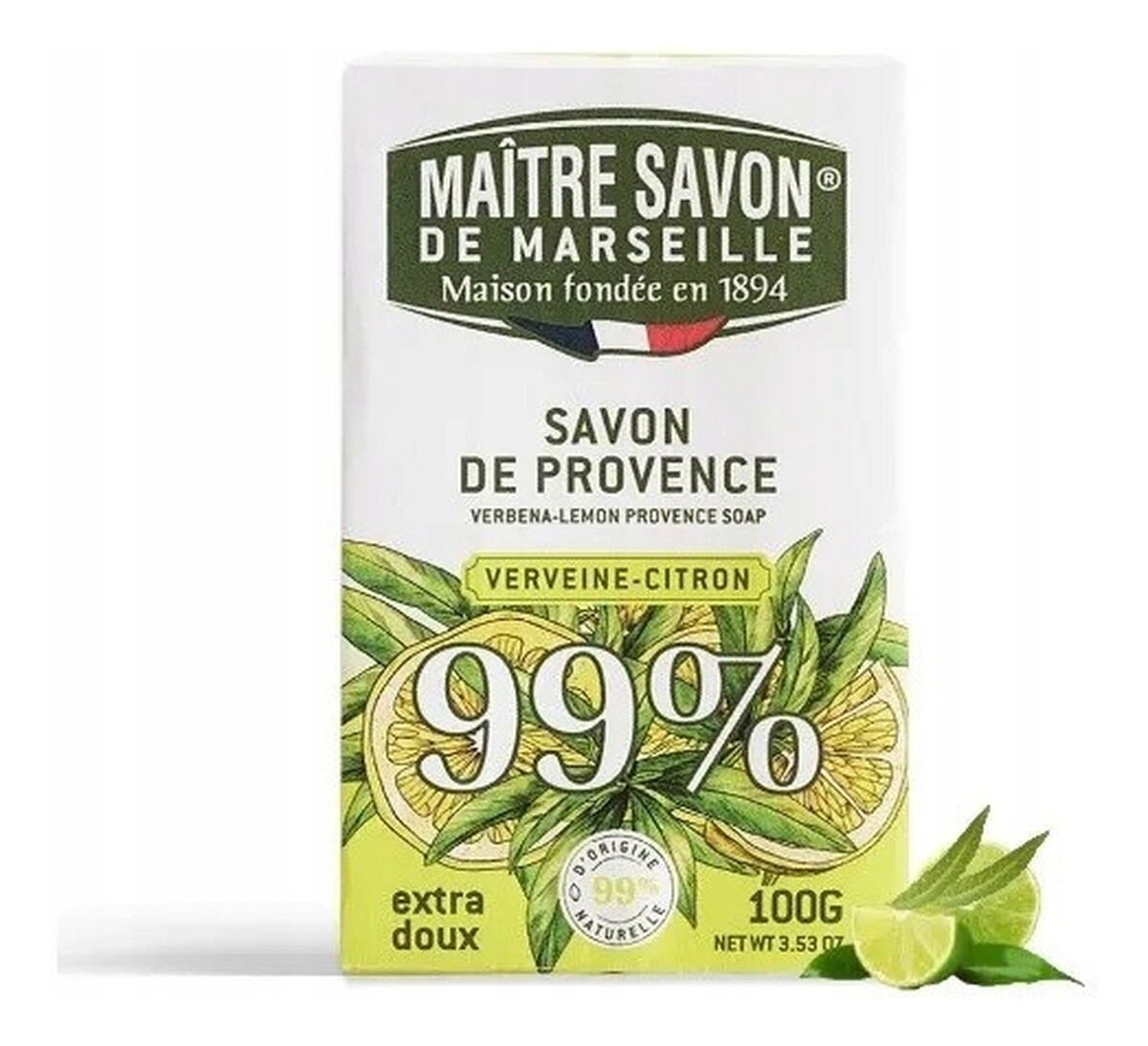 Mydło prowansalskie Werbena i cytryna