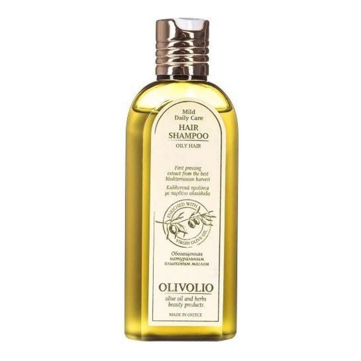 Olivolio Hair Shampoo Oily Hair Szampon do włosów przetłuszczających się z oliwą z oliwek 200ml
