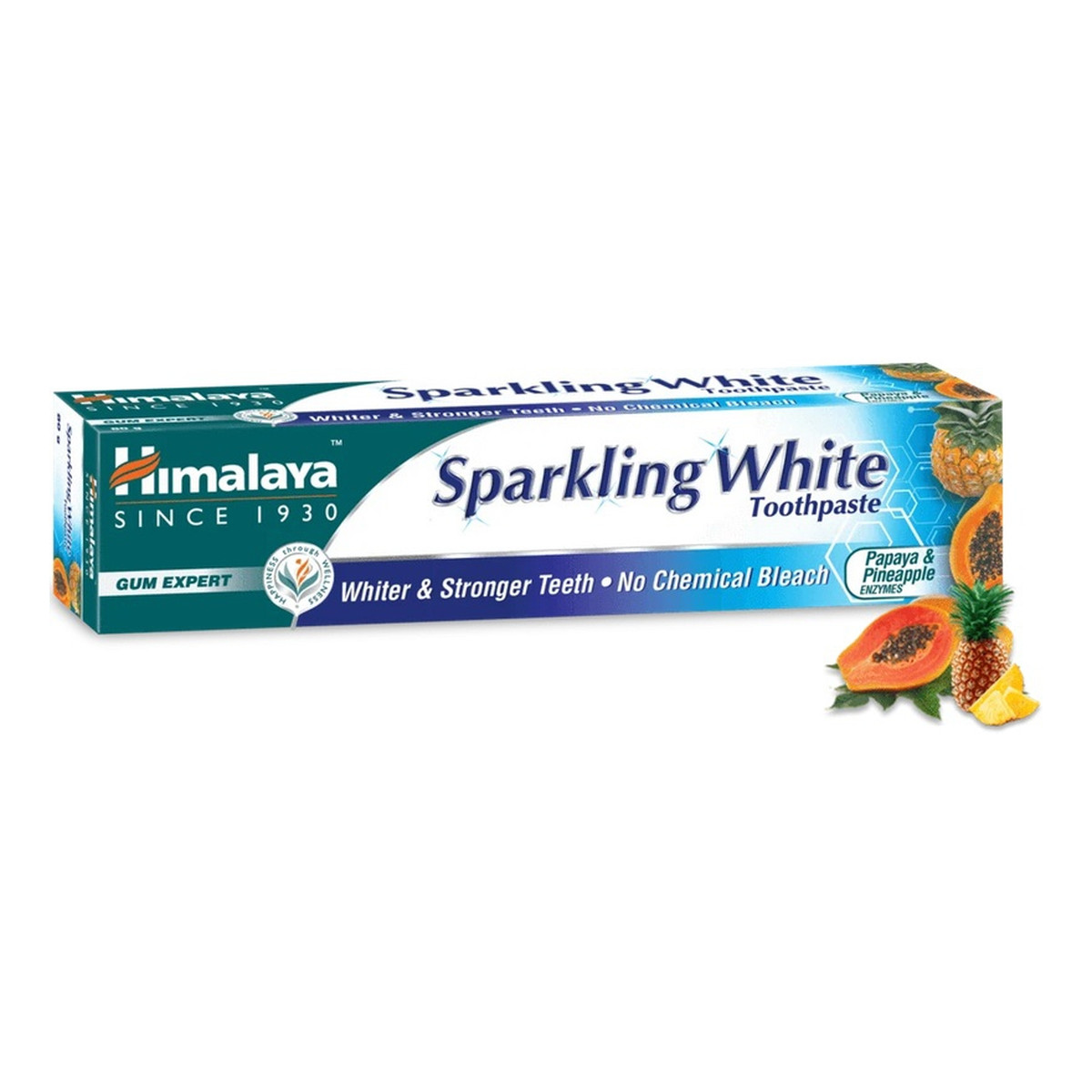 Himalaya Sparkly White Wybielająca Pasta Do Zębów Lśniąca Biel 150g