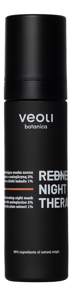 Redness night therapy kojąco-rozświetlająca maska nocna na naczynka