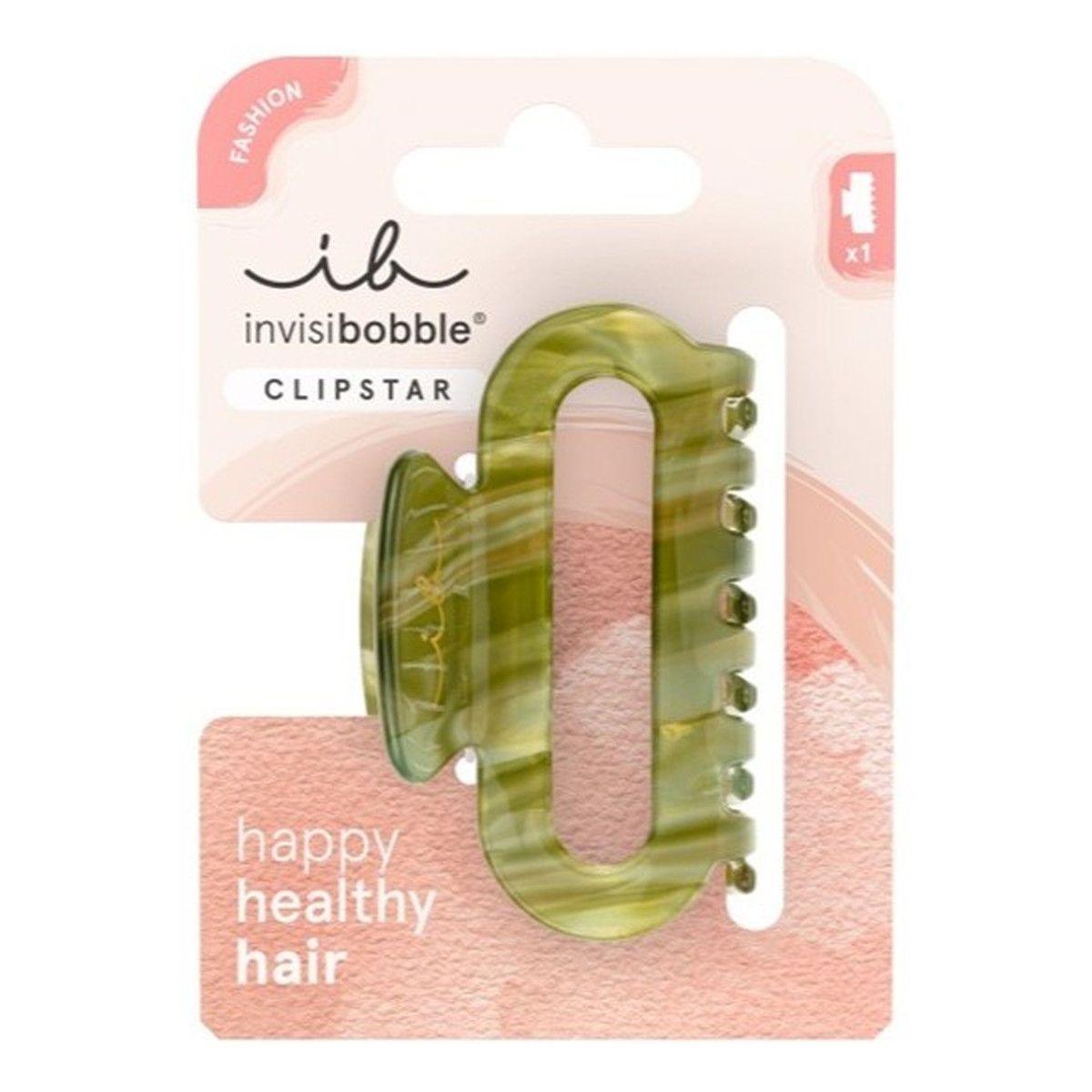 Invisibobble Clipstar Fashion klamra do włosów Evergreen M 1szt.