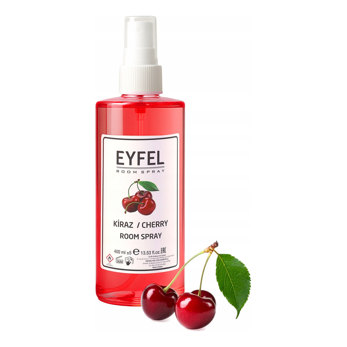 Eyfel Odświeżacz powietrza w sprayu Cherry 400ml
